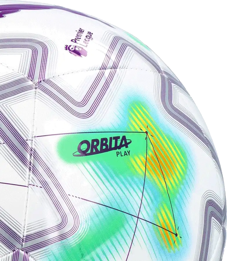 Fotbalový míč Puma Orbita Play Thrill Premier League velikost 5 bílý