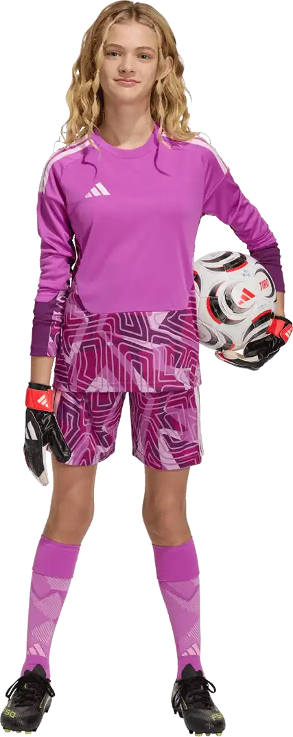 Dětský brankářský dres Adidas Tiro 26 Competition GK růžový