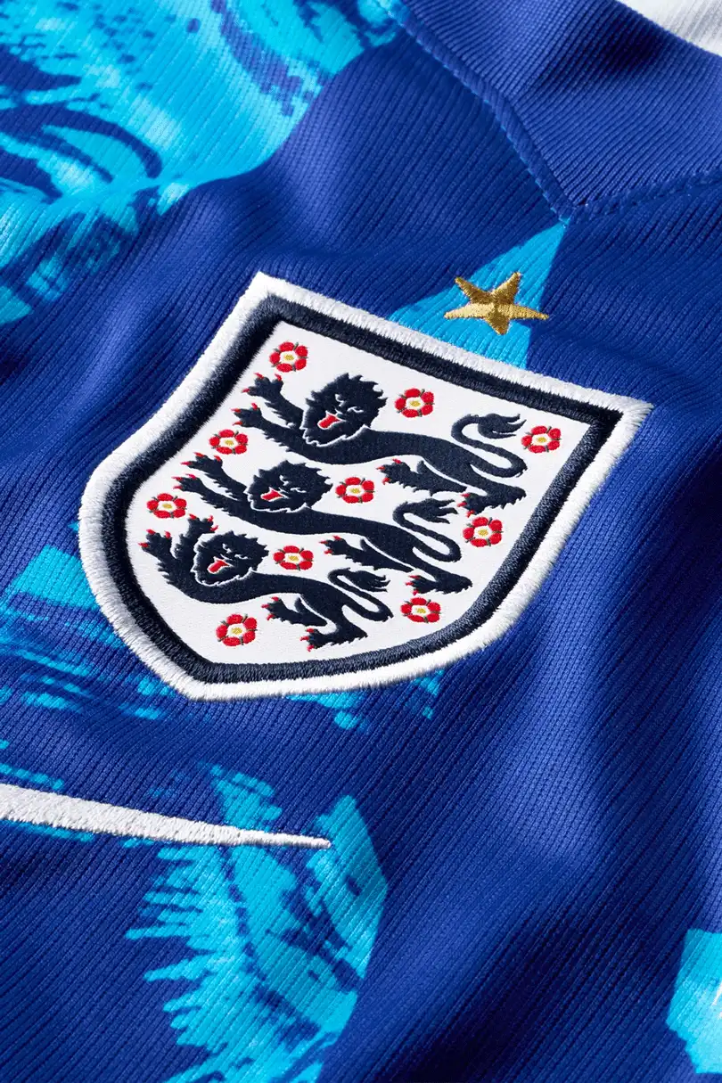 Dětský brankářský fotbalový dres Nike Anglie 2026 modrý