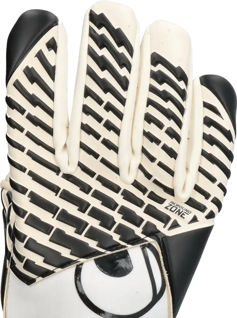 Pánské brankářské rukavice Uhlsport Fangmaschine Supergrip+ HN bílé