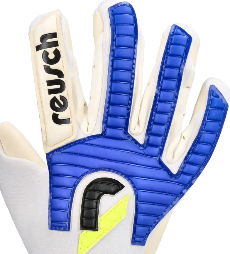 Pánské brankářské rukavice Reusch Legacy '86 Gold X bílo-modré