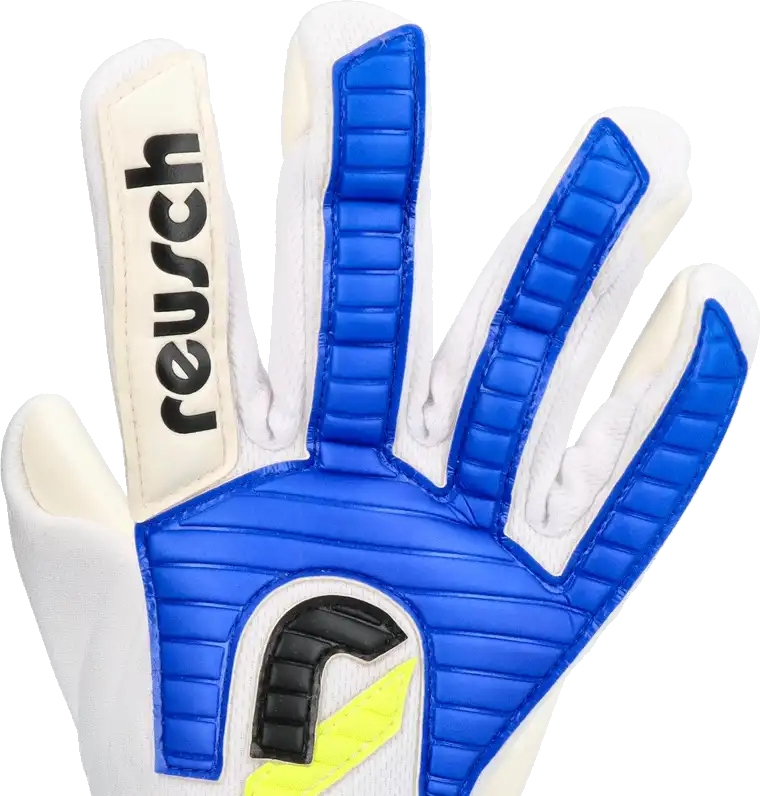 Pánské brankářské rukavice Reusch Legacy '86 Advance bílo-modré