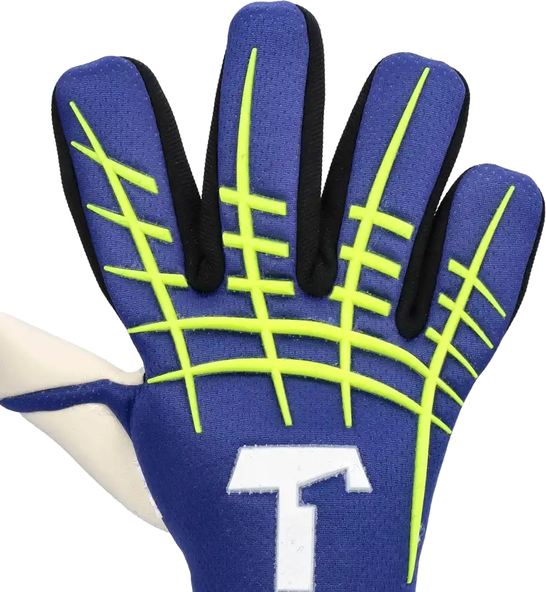 Pánské brankářské rukavice T1TAN Blue Beast 3.0 modré