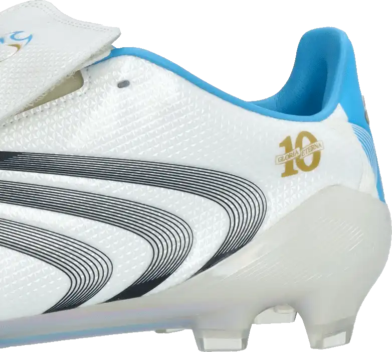 Pánské limitované kopačky lisovky Adidas F50 Elite Messi Tunit FG bílé