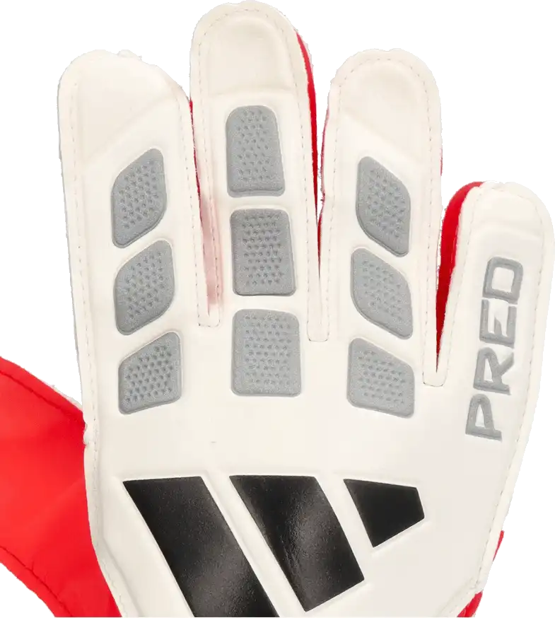 Pánské brankářské rukavice Adidas Predator Training bílo-červené