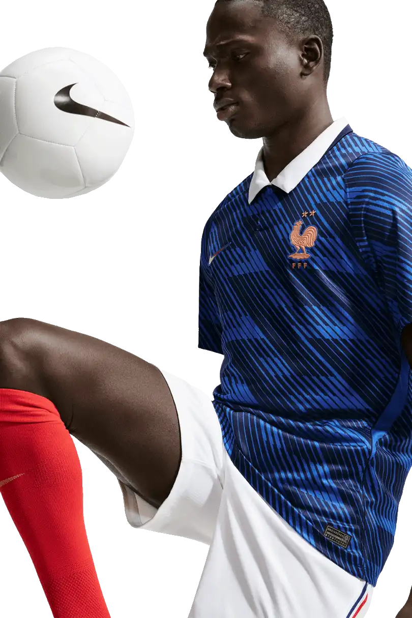 Pánské domácí fotbalové šortky Nike Francie 2026 bílé