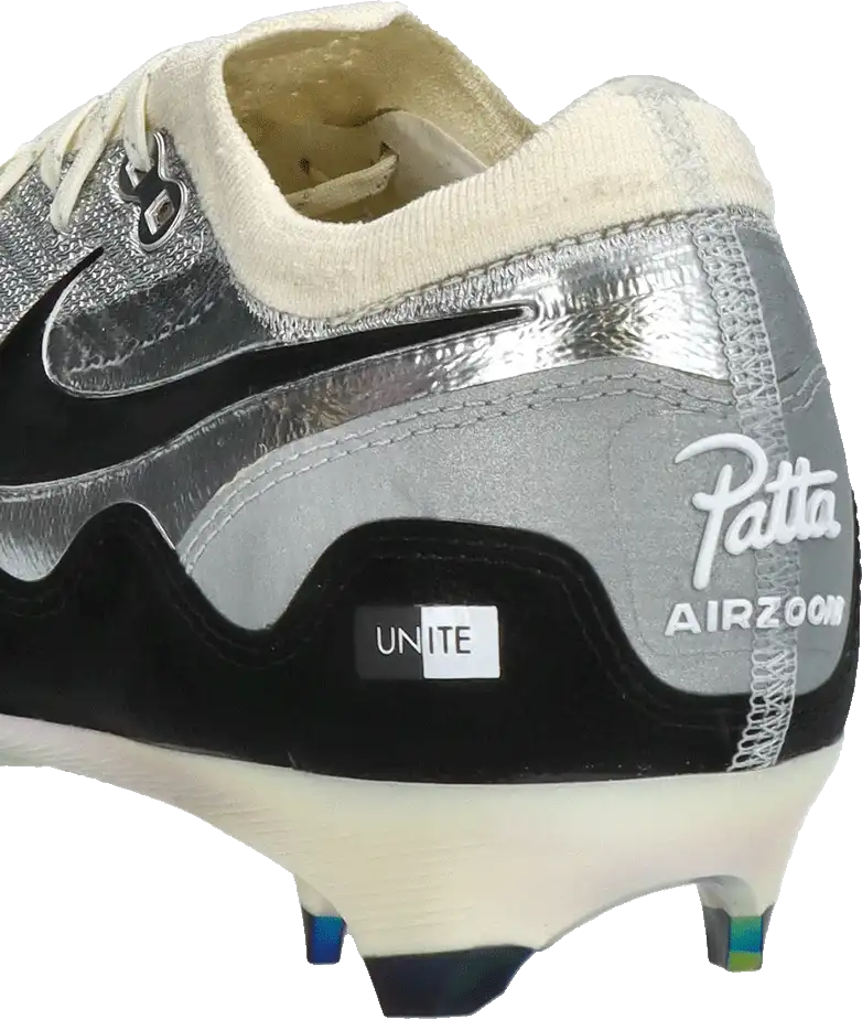 Pánské lisovky Nike Zoom Mercurial Vapor 16 Elite x Patta FG stříbrné
