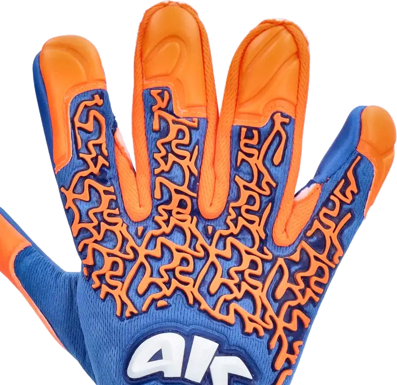 Pánské brankářské rukavice 4keepers Soft Grove HNC modro-oranžové