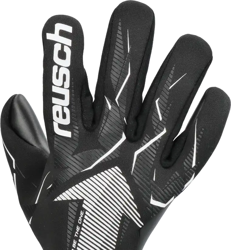 Dětské brankářské rukavice Reusch Fastgrip Infinity černé2