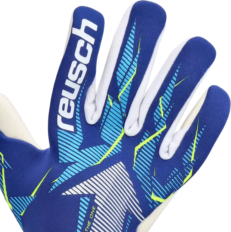 Dětské brankářské rukavice Reusch Fastgrip Fusion Advance modré