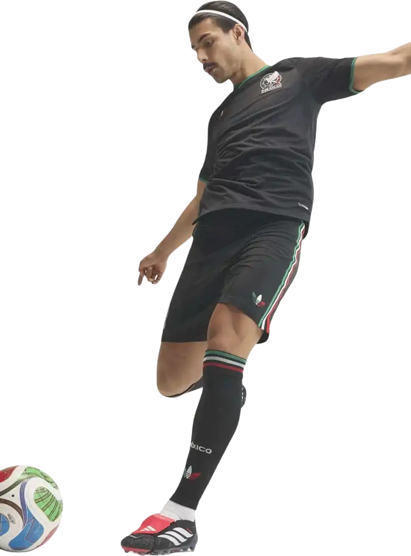 Pánský třetí zápasový dres Adidas Originals Mexiko 2026 černý