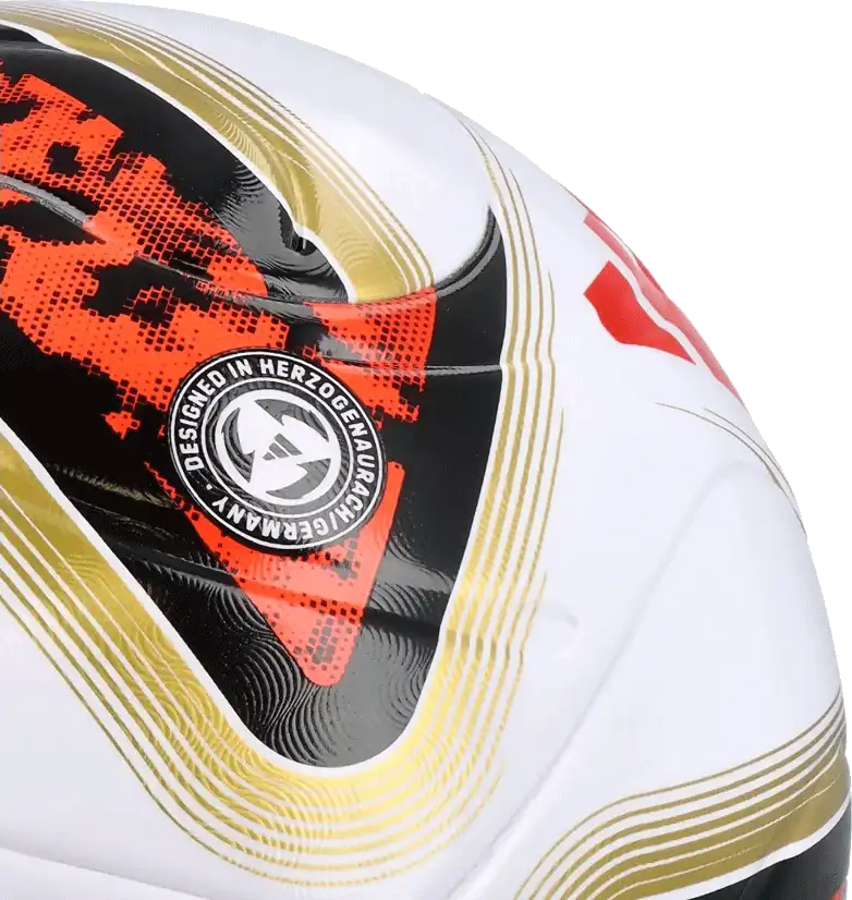 Fotbalový míč Adidas Bundesliga 26/27 Torfabrik League velikost 5 bílý