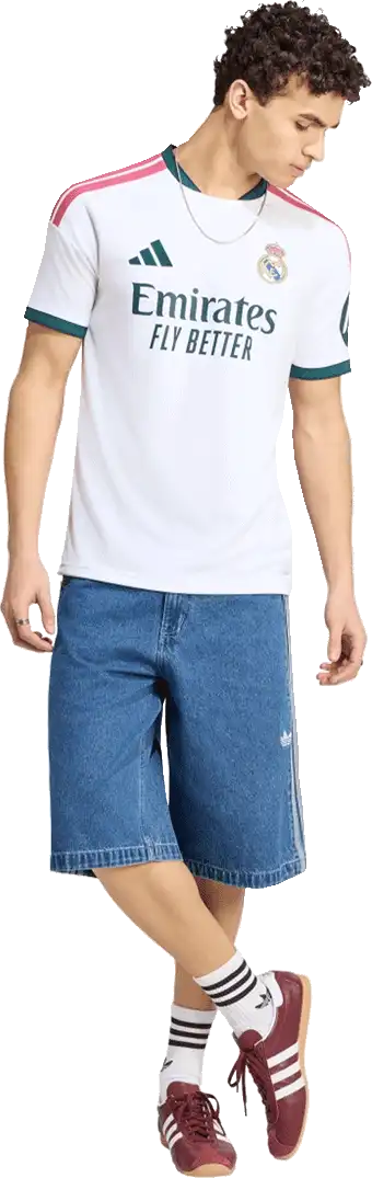 Pánský domácí fotbalový dres Adidas Real Madrid 26/27 bílý