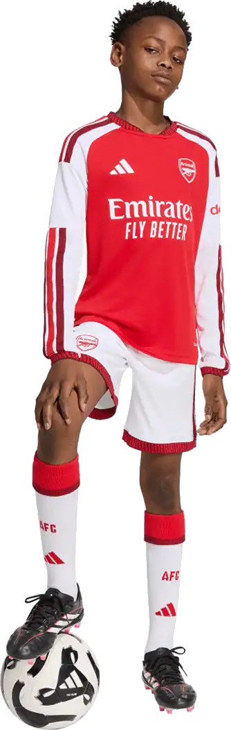 Dětské domácí fotbalové šortky Adidas Arsenal FC 26/27 bílé