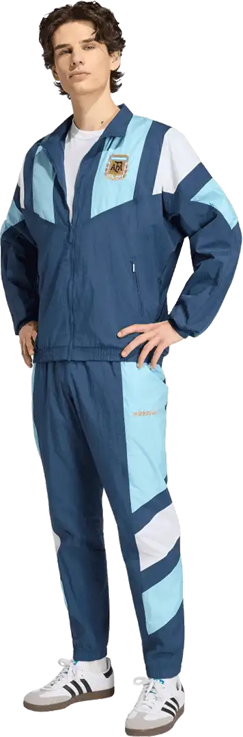 Pánská sportovní bunda Adidas Originals Argentina 2026 EQT Track modrá