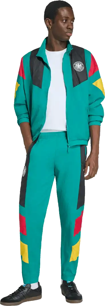 Pánské sportovní kalhoty Adidas Originals Německo 2026 EQT Track zelené