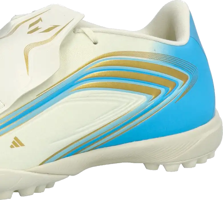 Pánské kopačky turfy adidas F50 League Messi TF bílo-blankytné