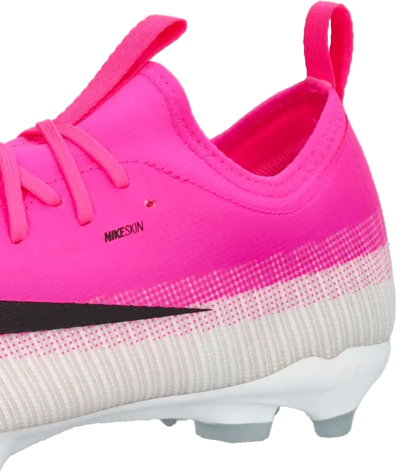 Dětské lisovky Nike Zoom Mercurial Vapor 17 Academy FG/MG bílo-růžové