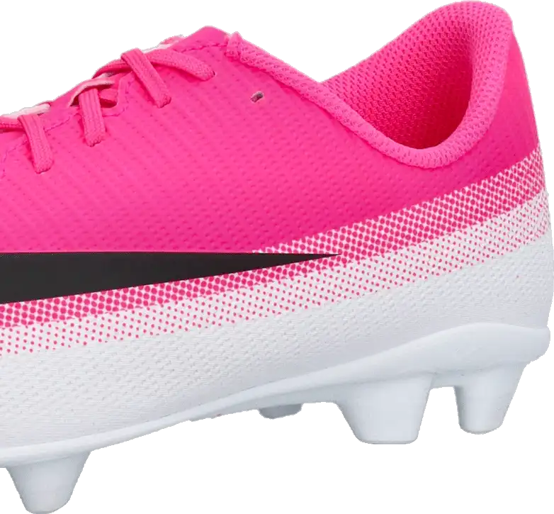 Dětské lisovky Nike Zoom Mercurial Vapor 17 Club FG/MG bílo-růžové