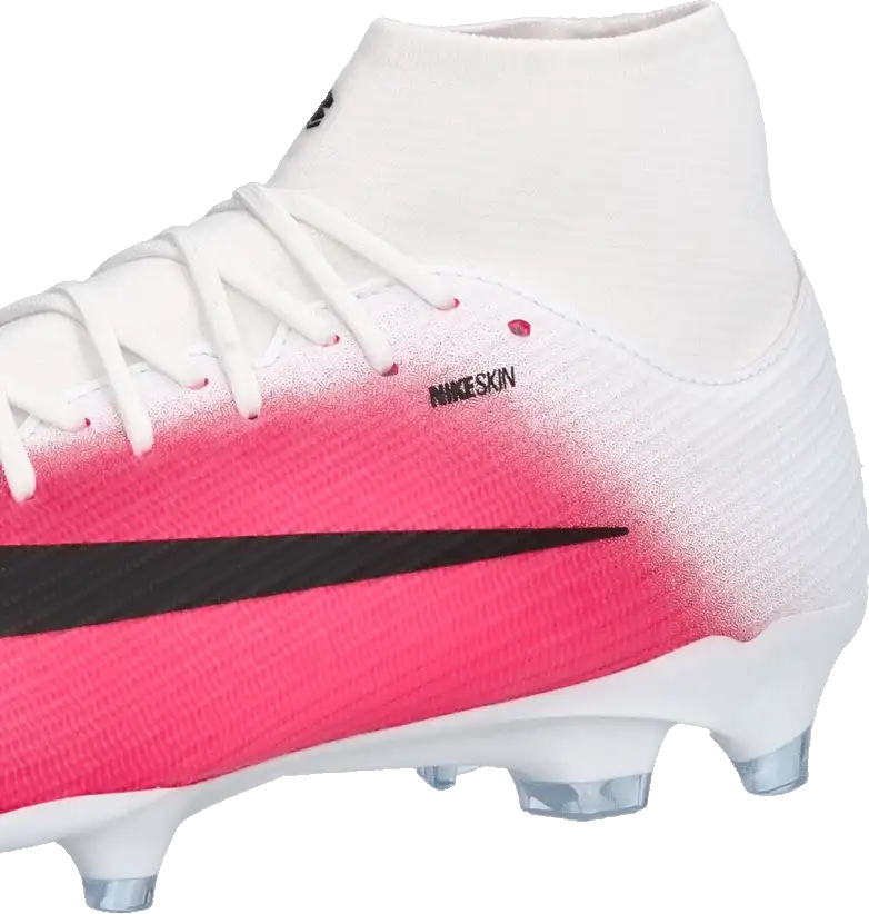 Pánské lisovky Nike Zoom Mercurial Superfly 11 Academy FG/MG bílo-růžové