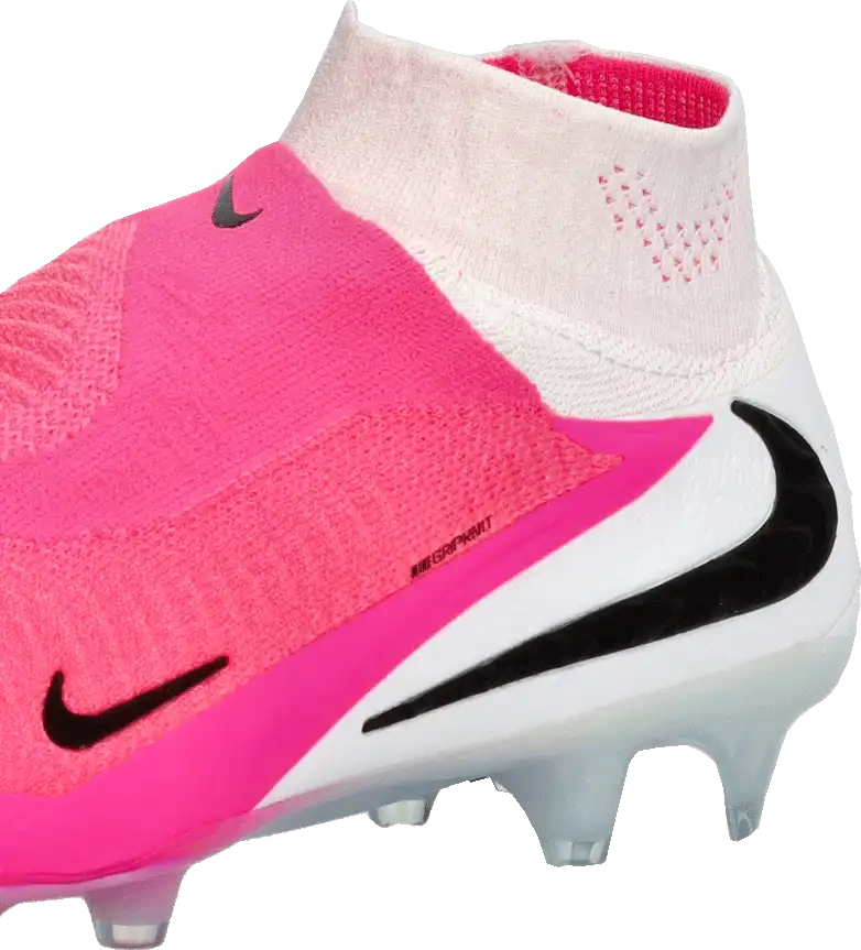 Pánské kopačky lisovky Nike Phantom 6 High Elite FG bílo-růžové
