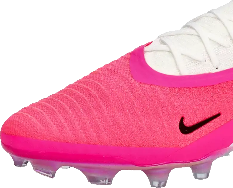 Pánské kopačky lisovky Nike Phantom 6 Low Elite FG bílo-růžové