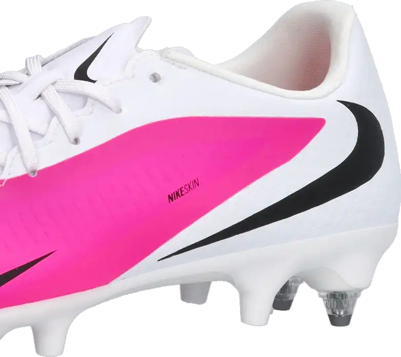 Pánské kolíky Nike Phantom 6 Low Academy SG-PRO bílo-růžové