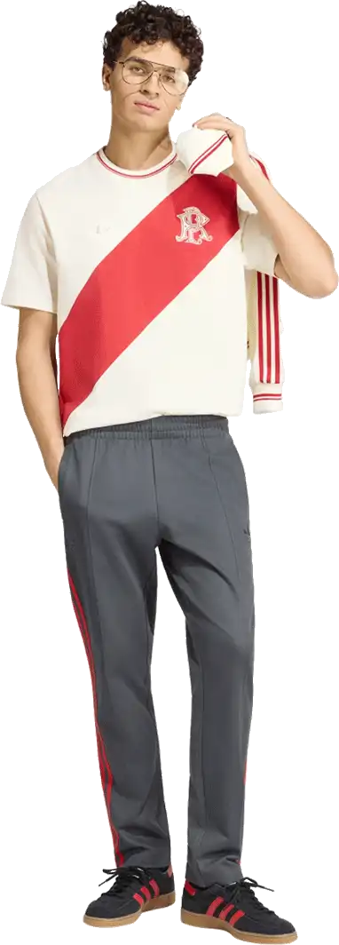 Pánské výroční tričko Adidas River Plate 125 Anniversary béžové