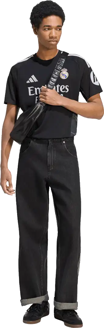 Pánský brankářský fotbalový dres Adidas Real Madrid 26/27 černý