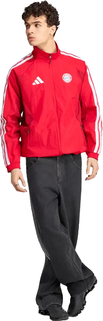 Pánská domácí bunda Adidas FC Bayern 26/27 Anthem červená