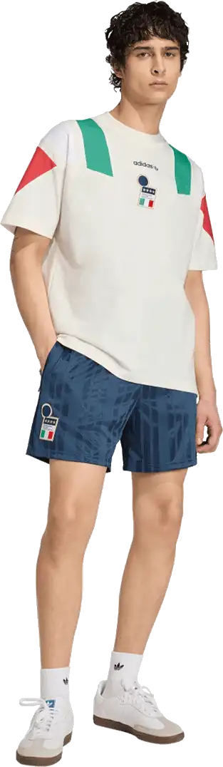 Pánské sportovní volné tričko Adidas Originals Itálie 2026 Tee bílé