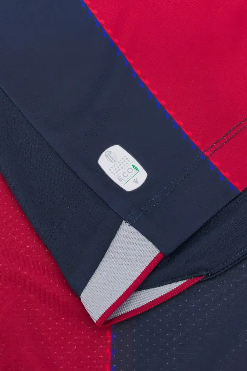Pánský domácí fotbalový dres Macron Bologna FC 26/27 modro-červený
