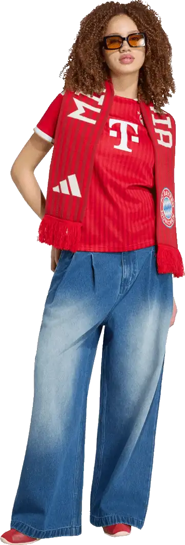 Dámský domácí fotbalový dres Adidas FC Bayern 26/27 červený