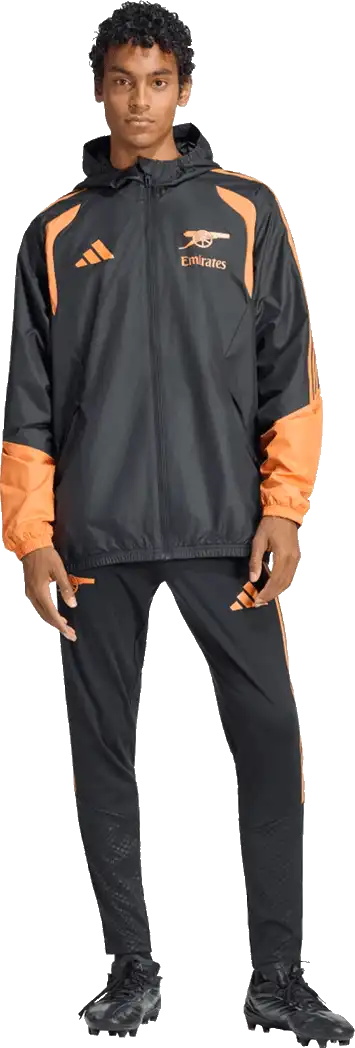 Pánská voděodolná bunda Adidas Arsenal FC 26/27 Tiro All Weather černá