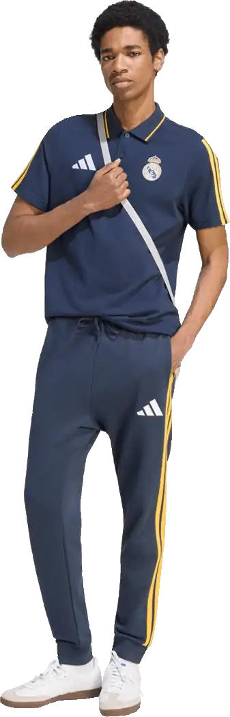 Pánská fotbalová polokošile Adidas Real Madrid 26/27 DNA Polo modrá