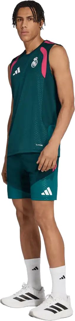 Pánské tréninkové tričko bez rukávů Adidas Real Madrid 26/27 zelené