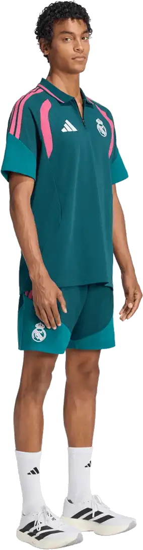 Pánská fotbalová polokošile Adidas Real Madrid 26/27 Competition zelená