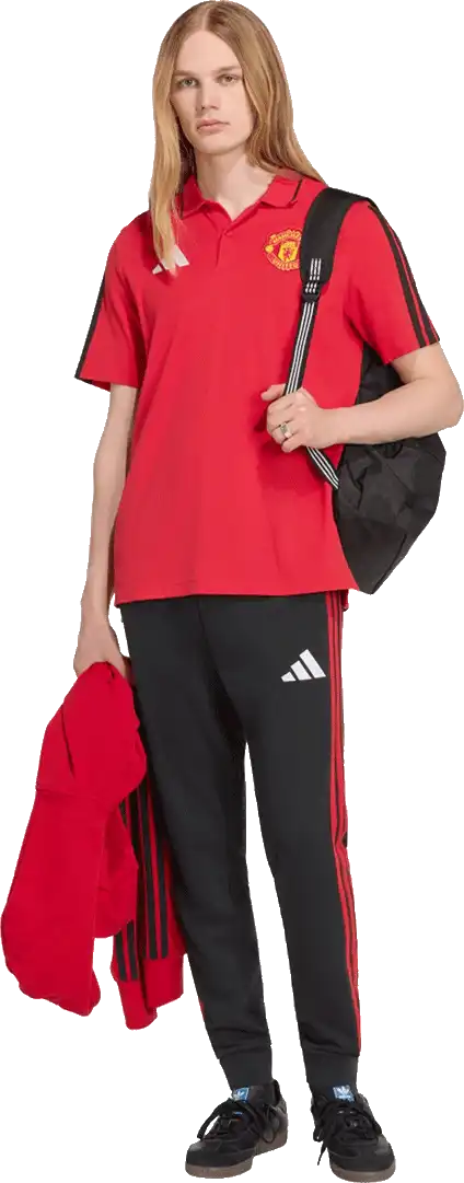 Pánská polokošile Adidas Manchester United 26/27 DNA Polo červená