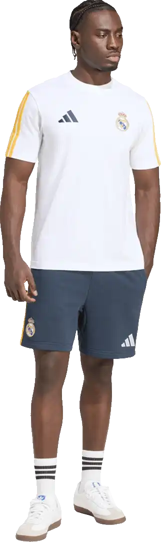 Pánské tričko Adidas Real Madrid 26/27 DNA krátký rukáv bílé