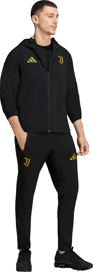 Pánská bunda s kapucí Adidas Juventus FC 26/27 Tiro Travel černá