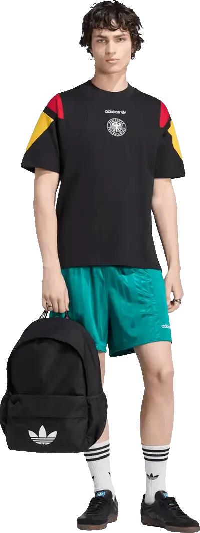 Pánské sportovní volné tričko Adidas Originals Německo 2026 EQT Tee černé