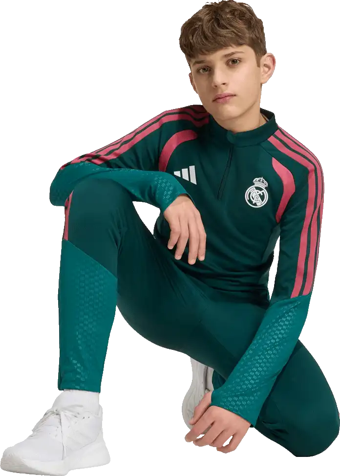 Dětská tréninková mikina Adidas Real Madrid 26/27 Competition zelená