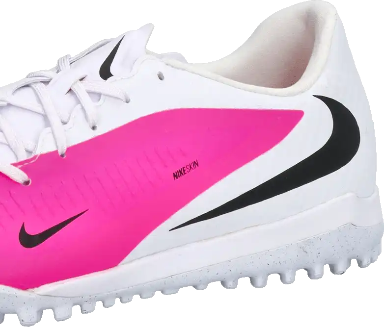 Pánské kopačky turfy Nike Phantom 6 Low Academy TF bílo-růžové