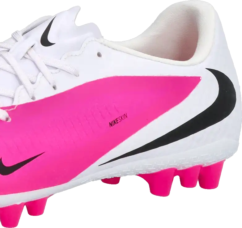 Pánské kopačky lisovky Nike Phantom 6 Low Academy AG bílo-růžové