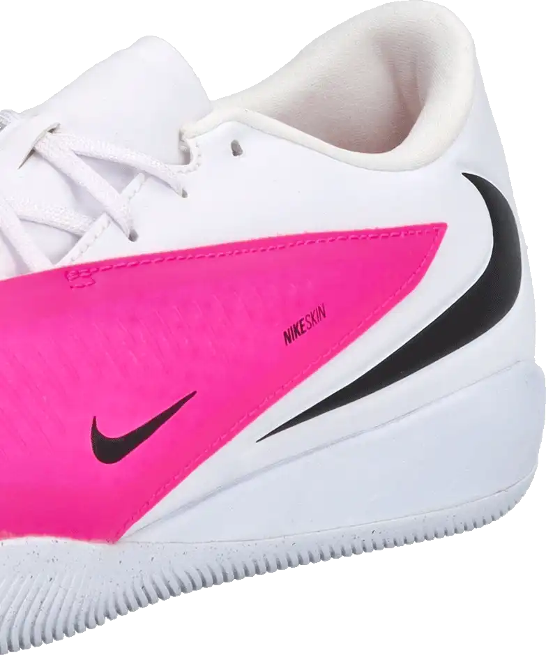 Pánské sálové kopačky Nike Phantom 6 Low Academy IC bílo-růžové