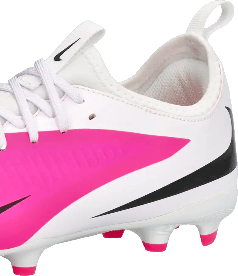 Dětské kopačky lisovky Nike Phantom 6 Low Academy FG/MG bílo-růžové