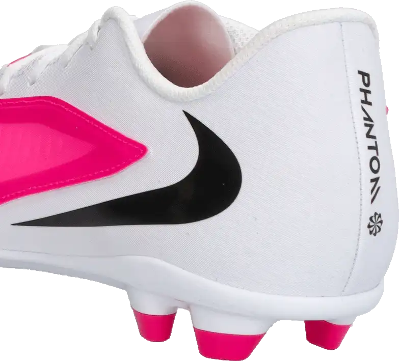 Pánské kopačky lisovky Nike Phantom 6 Low Club FG/MG bílo-růžové