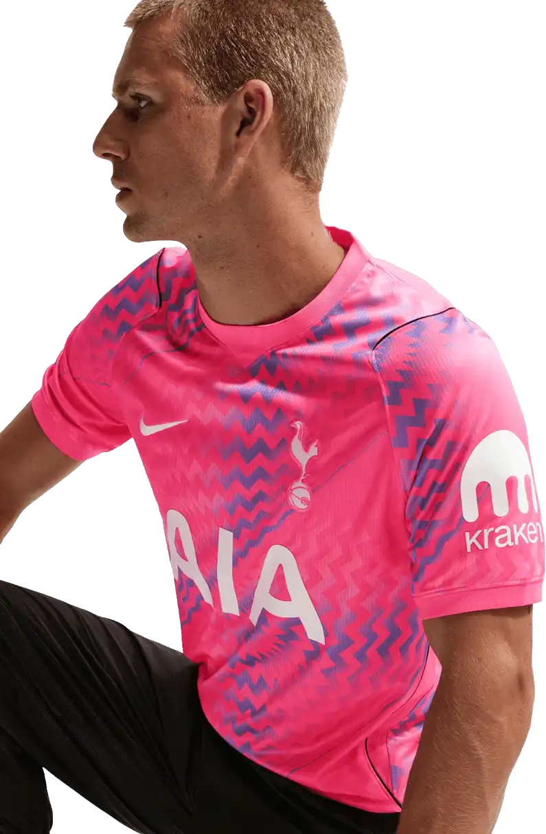 Pánský brankářský fotbalový dres Nike Tottenham Hotspur 26/27 růžový