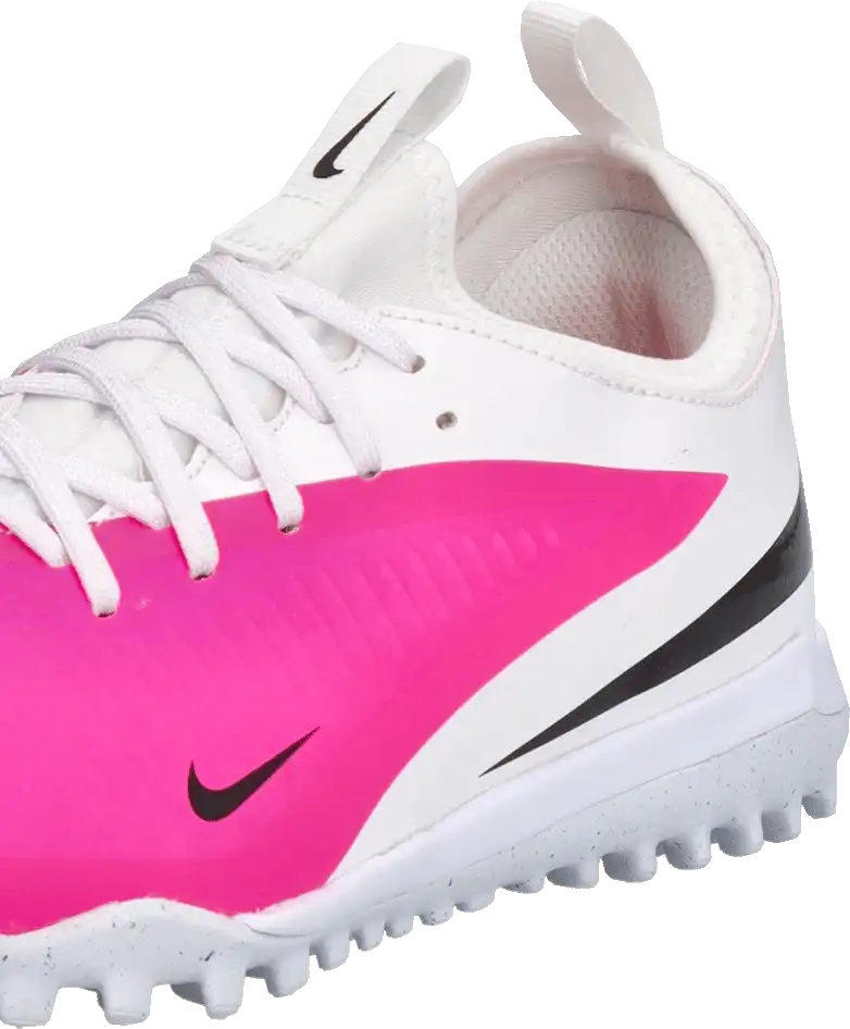 Dětské kopačky turfy Nike Phantom 6 Low Academy TF bílo-růžové