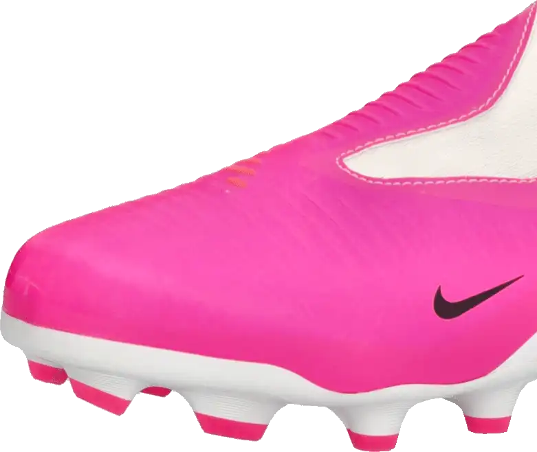 Dětské kopačky lisovky Nike Phantom 6 High Academy FG/MG bílo-růžové